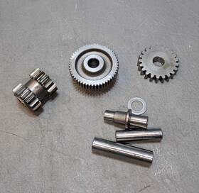 28232-man-690 Honda Xr650l Starter Idle Idler Gear Gears A B C