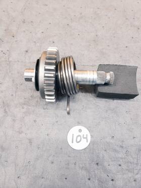 28250-358-000 Honda Cr250 Mr250 Mt250 Cr Mr Mt 250 Kickstarter Kick Starter Spindle Assembly