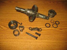 28250-mc4-000 Honda 1982 Xl500r Kick Start Shaft Assembly Xl 500