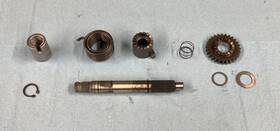 28251-149-000 Honda Xl75 Xl80s Xr75 Xr80 Kick Start Shaft Spindle Starter Gear 1977-1985