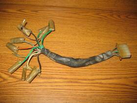 32105-385-000 Honda 1978 Xl350 Front Sub Wiring Harness Wire Loom Xl 350 78