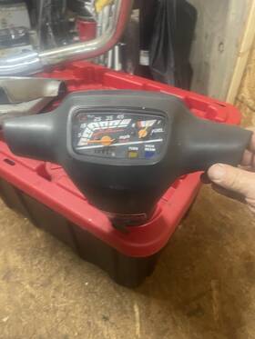 Honda 335126031350 1987 Se 50 Speedometer And Trim