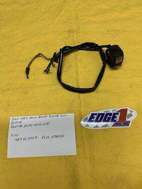 35130-ml6-670 Honda Used Oem 1987 Xl250r Engine Stop Switch Ahrma