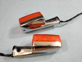 3600-425-673 Honda 1979-1981 Cb 750 650 K Gl1100 Chrome Rear Turn Signal Lights Nice Cb750k