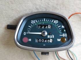 37200-102-701 Honda 1972 1973 1974 K4 K5 Ct90 Speedometer Gauge Cluster Odometer Super Clean
