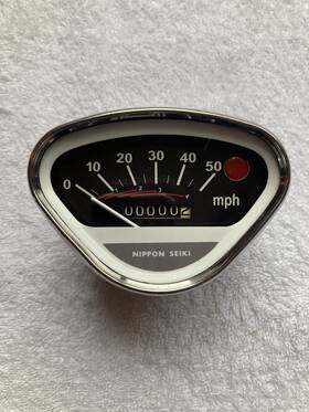 37209-098-771 Honda Professionally Restored Oem 1970 Ct 70h Ko Speedometer