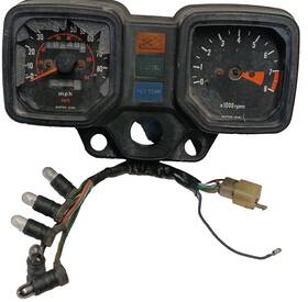 37250-mc8-671 Honda 1982 83 Ft500 Ascot Gauges Speedo Tach Meters Dash