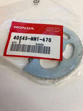 40545-mn1-670 Honda Motorcycle New Oem Nos P/n Adjuster L Chain