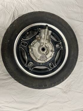 41301-463-000 Honda 1981 Cb900c Rear Wheel And Shaft Drive Assembly With Rotor