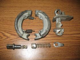43410-197-000 Honda 1982 Nu50 A Rear Brake Arm Parts Urban Express Nu 50