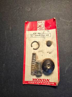 43530-410-305 Honda Nos Oem 1977-78 Cb750f 1978-79 Gl1000 Rear Master Cyl Kit