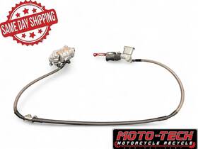 45150-kz4-j31 Honda 2001 Cr250r Oem Front Brake Caliper Master Cylinder Line Cr125 292