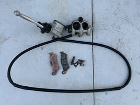 45150-mke-a71 Honda 2023 Crf250 Front Brake Assembly Master Cylinder Caliper Oem Crf 250r 250