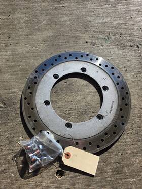 45351-mba-000 Honda 98-03 1998 Shadow 750 Vt750 Front Brake Rotor Dsik Disc