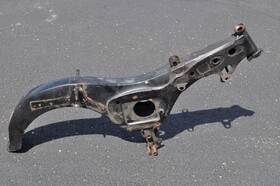 50100-212-010 Honda Vintage Used Oem 1965 Ca95 Black Frame #5001049 Z
