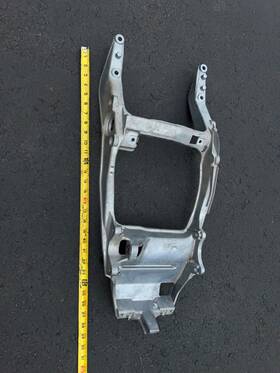 50120-get-020 Honda 09 Metropolitan Metro Chf50 Scooter Rear Subframe Bracket Sub Frame Mount