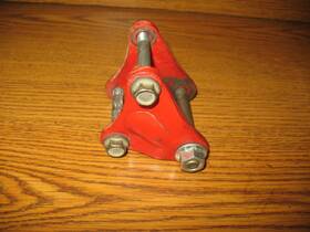 50139-429-000zc Honda 1982 Xl500r Upper Engine Hanger Mounts Plates Xl 500