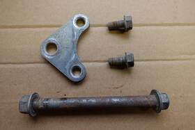 50157-mg3-000 Honda Xl600r Rear Motor Mount Engine Plate Bracket And Bolts 1983 - 1986