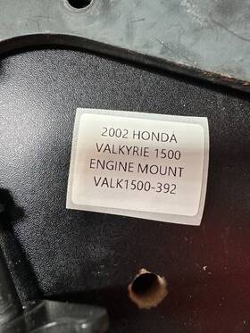 50351-mz0-000 Honda 2001-03 Valkyrie 1500c Engine Frame Mounts Set