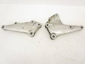 50600-413-000 Honda 78 Cb 400t Ii Hawk Left Right Passenger Foot Peg Brackets 1978
