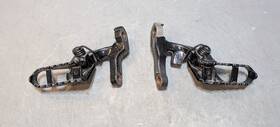 50610-kk0-000za Honda Xr200r Pegs Left Right Foot Peg Arm Bracket Mount 1984-2002