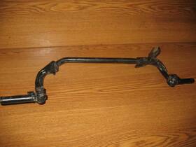50615-286-671b Honda 1968 Cb350 K0 Step Bar Front Foot Peg Mount Bracket Super Sport Cb 250 350