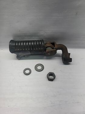 50630-410-000 Honda 1977 Cb750 Cb 750 F Super Sport Front Left Foot Peg Rest Oem W Bolt Black
