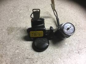 50710-459-671 Honda Trail Aux. Tank Lock Key With Matching Ignition Oem