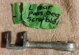 50711-273-010 Honda Used Cl77 Left Pillion Step Assembly #
