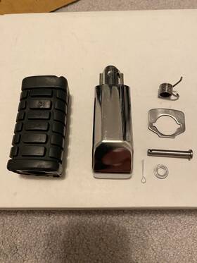 50713-mb1-000 Honda 50711-mb1-000 V65 V45 V30 Magna Sabre Shadow Right Rear Foot Peg