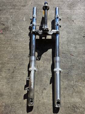 51400-mz8-u41 Honda 99-07 07 Shadow 600 Vlx Vt600 Forks Front Suspension Shocks Steering Stem