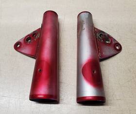 51606-107-670z Honda 51602-107-670z Headlight Mount Fork Covers Cb100 1970-71