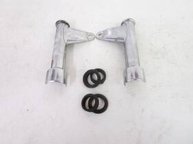 51602-413-000 Honda 78 Cb 400 T Hawk Ii Fork Covers Mounts 1978-1979