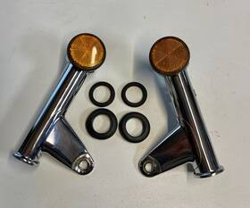 51606kb4000 Honda 51602kb4000 Cm250c Fr Fork Covers Ears Headlight Mounts