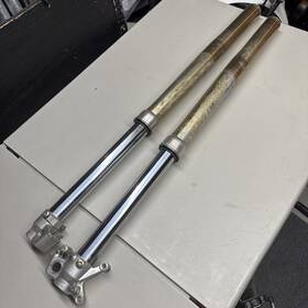 52580-ksr-j01 Honda 2004-2007 Cr125r Oem Front Forks Shocks Suspension Damper