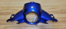 53206-gjb-j00zu Honda 2024 Metropolitan Ncw 50 Metallic Blue Rear Back Steering Cover Assembly