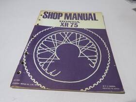 6111601 Honda Factory Shop Service Manual 1973 Xr75