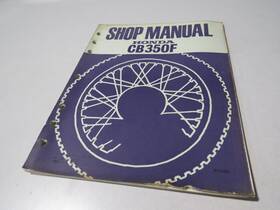 6133301 Honda Factory Shop Service Manual 1972 Cb350f Cb350 F