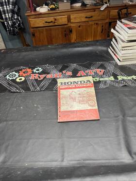 61hc052 Honda Nos Factory Service Manual 1991-1992 Trx250x Fourtrax B9