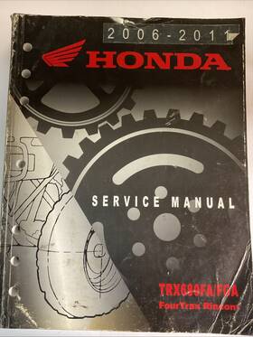 61hn854 Honda Trx680 Fa/fga 2006-2011 Genuine Owners Service Repair Manual