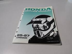 61ka505 Honda Factory Service Manual 85-87 Cr500r Cr500 R