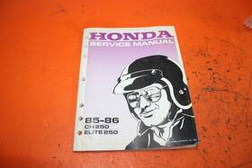 61km101 Honda 1985 1986 Service Manual Ch250 Elite250