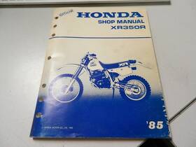 61kn500 Honda Factory Shop Manual 1985 Xr350r