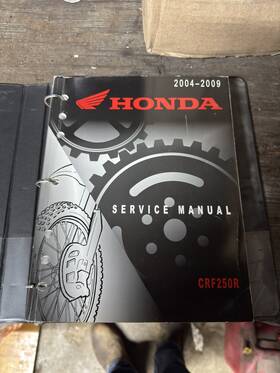 61krn05 Honda #61krn05 Oem Factory Maintenance Shop Service Manual 2004-2009 Crf250r C5
