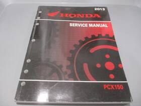61kzy00 Honda Oem Service Manual 2013 Pcx150