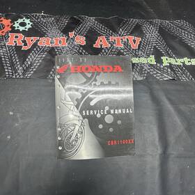 61mat01 Honda Factory Maintenance Repair Service Manual 1997-1998 Cbr1100xx B7
