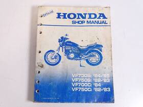 61mb004 Honda Oem Service Manual Vf700 Vf750 V45 Magna Sabre