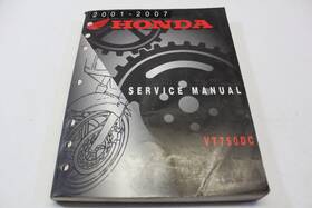 61mcr05 Honda Genuine Motorcycle 2001-2007 Vt750dc Factory Service Manual Oem #