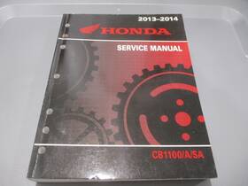61mgc01 Honda Oem Service Manual 2013-2014 Cb1100/a/sa