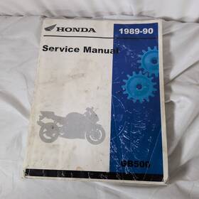 61mk601 Honda 61mk600 Factory Service Manual 89-90 Gb500 Some Loose Pages Read Desc